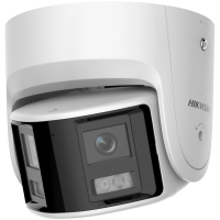 Панорамная купольная IP-камера Hikvision DS-2CD2346G2P-ISU / SL(C), 4 Мп, обзор 180°, AcuSense, микрофон