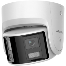 Панорамна купольна IP-камера Hikvision DS-2CD2346G2P-ISU / SL(C), 4 Мп, огляд 180°, AcuSense, мікрофон
