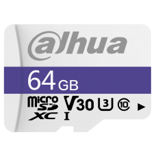 Карта пам’яті microSD Dahua DHI-TF-C100 / 64GB, 64 ГБ, для камер відеоспостереження