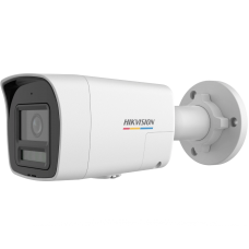 Циліндрична IP-камера Hikvision DS-2CD1047G3H-LIUF(2.8мм), 4 Мп, ColorVu 3.0, кут 104°, мікрофон
