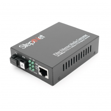 Медиаконвертер Step4Net MC-R-0,1-1SM-1310nm-20-LFP, 1550 WDM одноволоконный Full / Half duplex , SC 20km (0 +70°C), + блок питания 5V 1A Q50