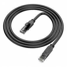 Патч-корд литой Borofone BUS01, UTP, RJ45, Cat.6, 1m, черный, Cu (медь) Патч-корд литой Borofone BUS01, UTP, RJ45, Cat.6, 1m, черный, Cu (медь)