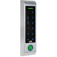 Біометричний контролер доступу Via Security VTA-12KFM / E+M WF, відбиток пальця, картки EM і Mifare, IP66