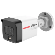 Циліндрична IP-камера Dahua DH-IPC-HFW1439TC1-A-PRO, 4 Мп, WizColor Lite, 2,8 мм F1,0, мікрофон