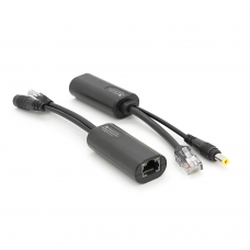 Gigabit POE инжектор пассивный (пара) (non 802.3af) DC9-56V до 2А с портами Ethernet 10 / 100 / 1000Mbps, black Gigabit POE инжектор пассивный (пара) (non 802.3af) DC9-56V до 2А с портами Ethernet 10 / 100 / 1000Mbps, black