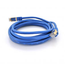 Патч-корд литой Ritar, FTP, RJ45, Cat.6, 5,0m, синий